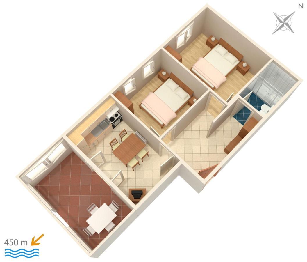 Family Friendly Apartments With A Swimming Pool Povljana, Pag - 244 Esterno foto
